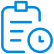 Showcases detailed transaction history icon